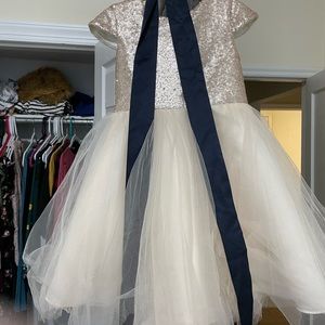 Tutu dress with sash
